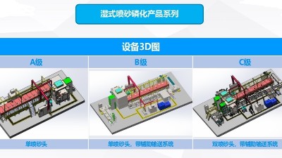 雙11特惠！榴莲网站濕式噴（pēn）砂磷化線全球底價找案例客戶！