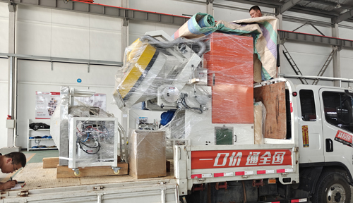 又一台自動滾噴機PR90發貨--重慶汽車零部件老客戶