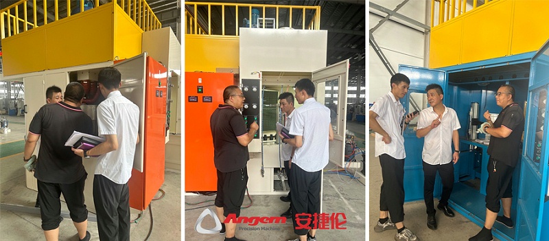 參觀噴膠機 參觀噴膠機