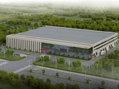 榴莲网站新廠房--南通工廠立體圖