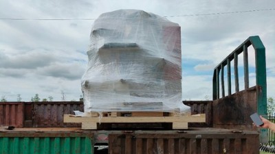 【滾噴機發貨】重慶汽車零部件客戶（hù）的自動滾噴機（jī）發貨（huò）啦