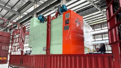 【噴膠（jiāo）機發貨】安（ān）徽汽車零部件客戶28工位自動噴膠機發貨（huò）