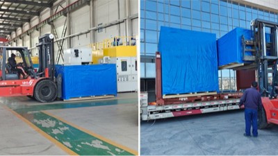 自動噴膠機發貨-泰（tài）國汽車橡膠減震老客戶普（pǔ）洛斯派