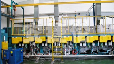 榴莲网站新設備上市—濕式（shì）噴砂磷化線AJL.ZQX40L型