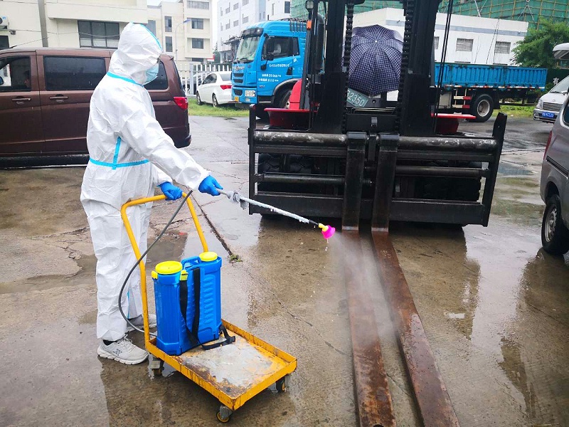 叉車消毒 叉車消毒
